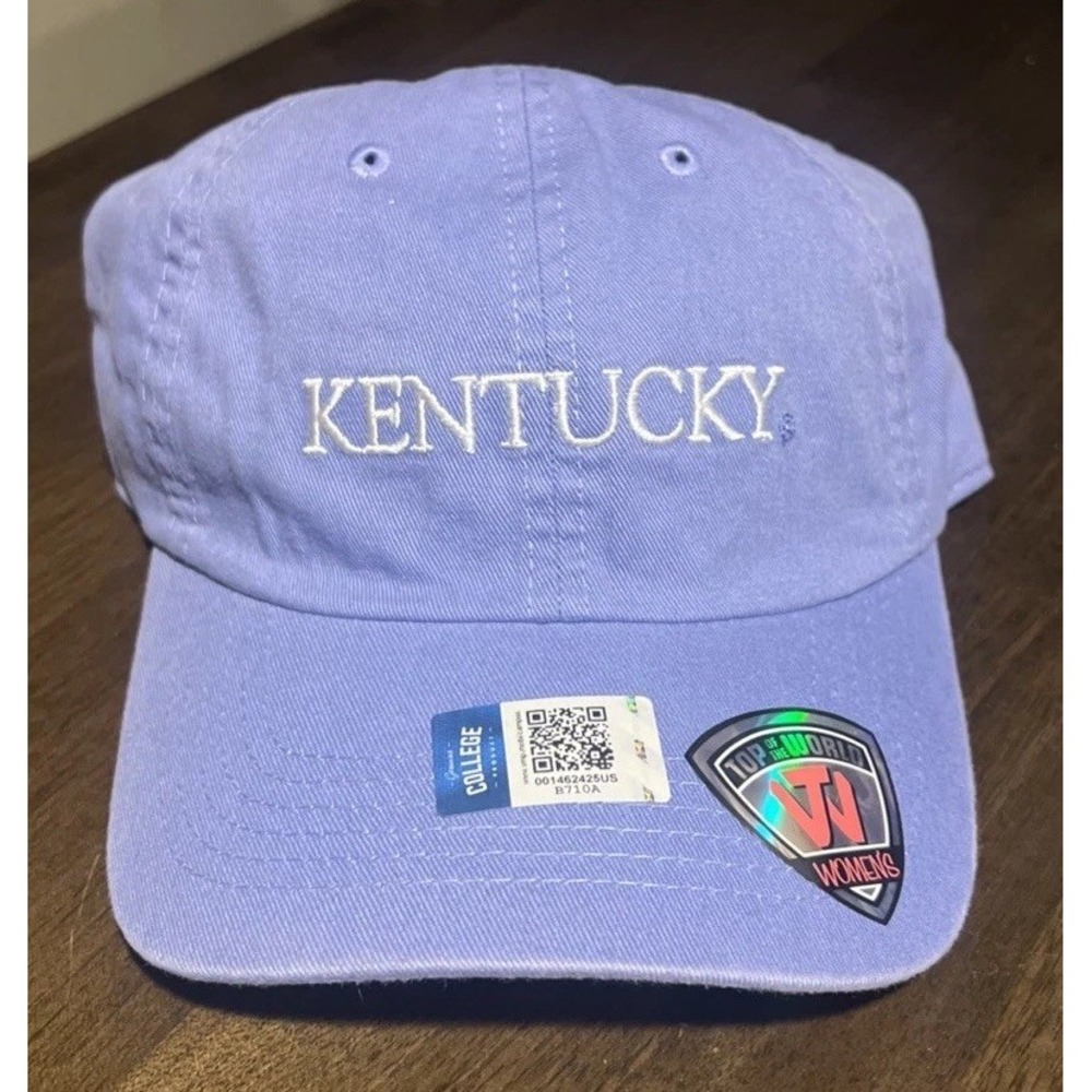 Kentucky Wildcats Hat Top Of The World TOW Women Lavender Seaside Adjustable Cap